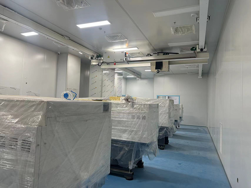 洁净室行车安装现场